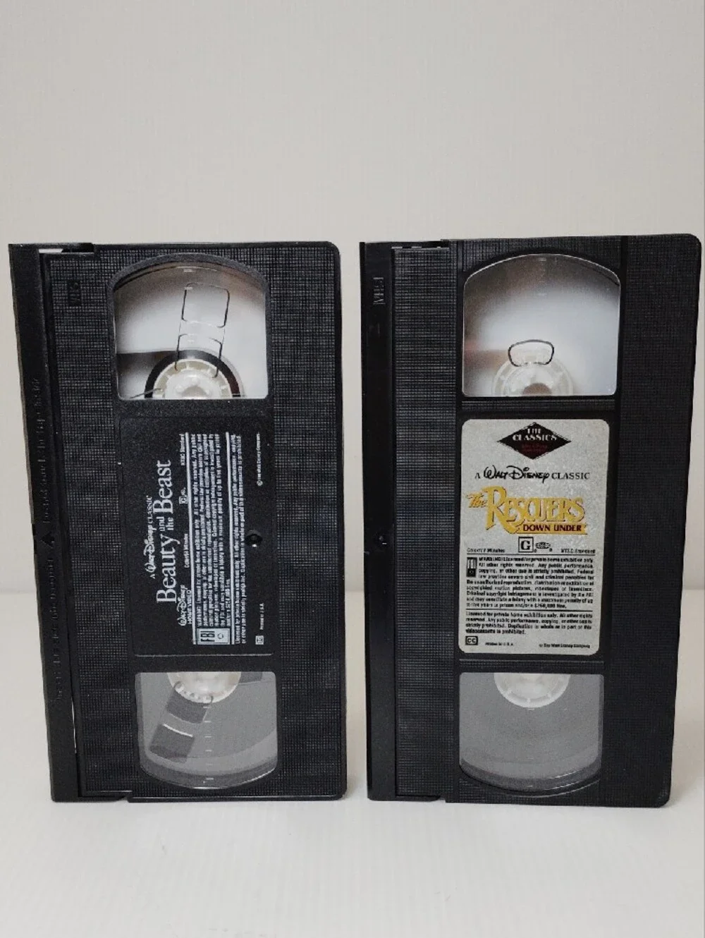 The Classic Black Diamond Walt Disney Home Videos VHS